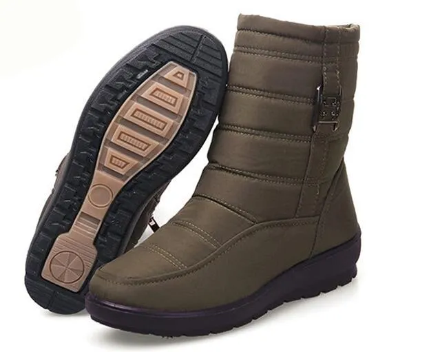Antiskid Waterproof Flexible Women Fashion Casual Boots