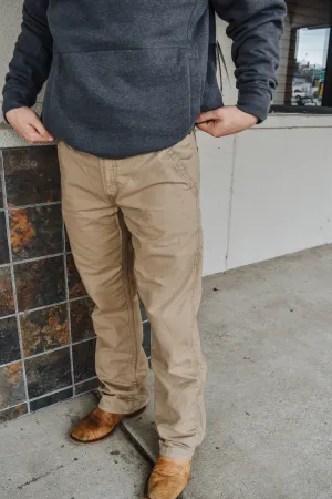 Ariat Khaki FR M4 Relaxed Workhorse Boot Cut Pant