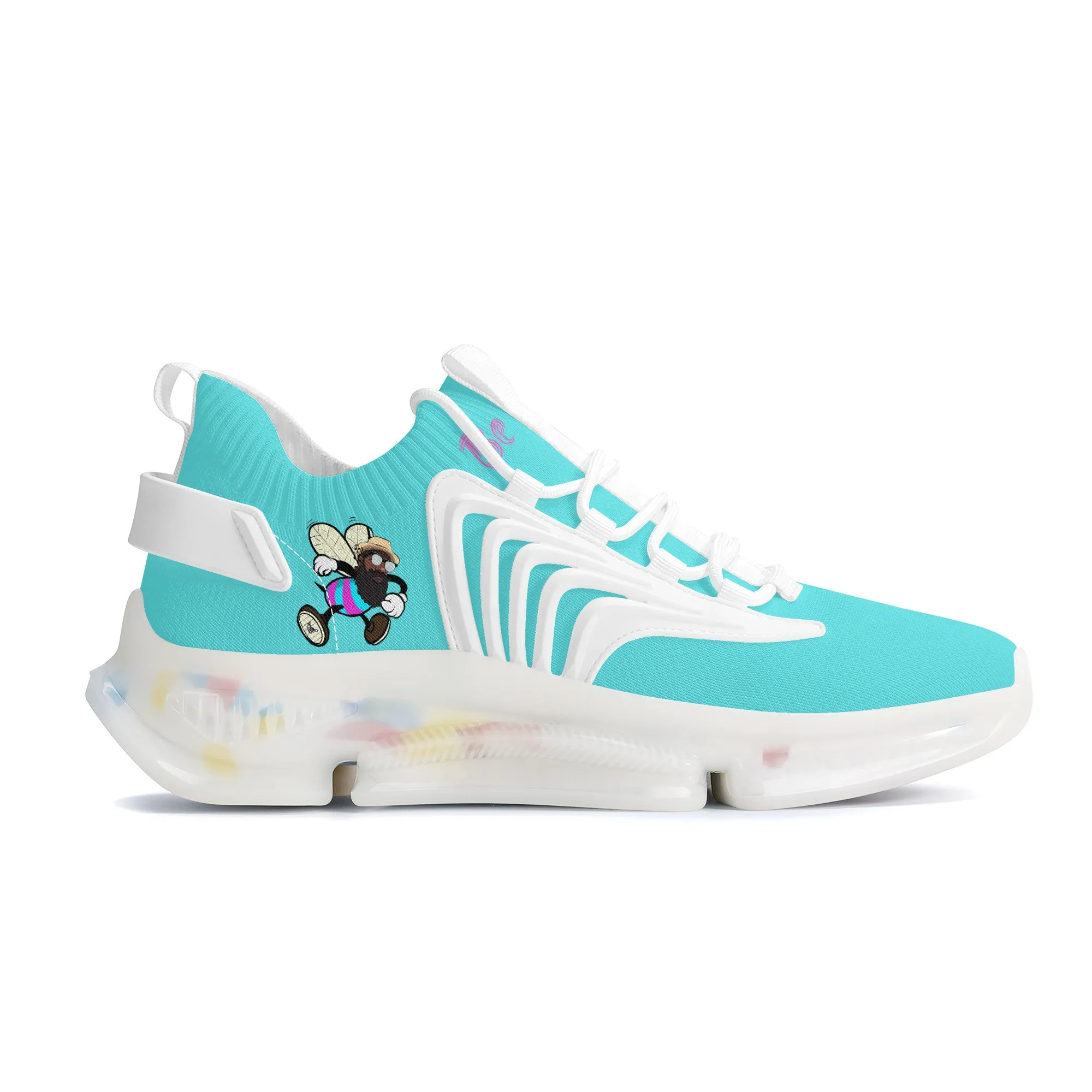 Be Who Bee! Air Max React Sneakers - White