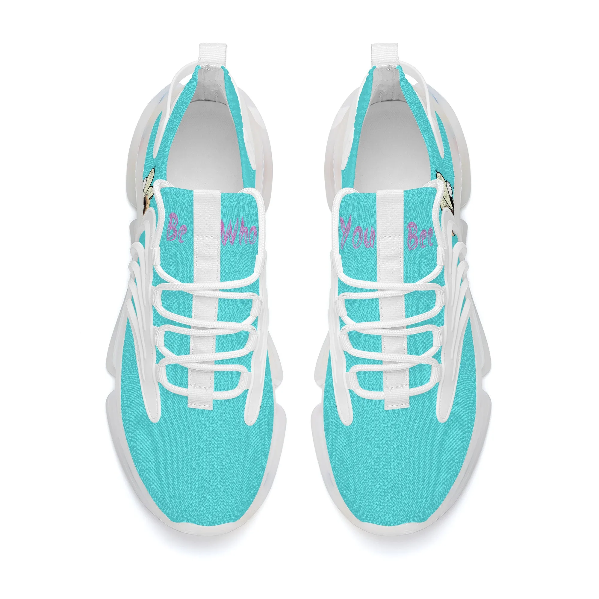 Be Who Bee! Air Max React Sneakers - White