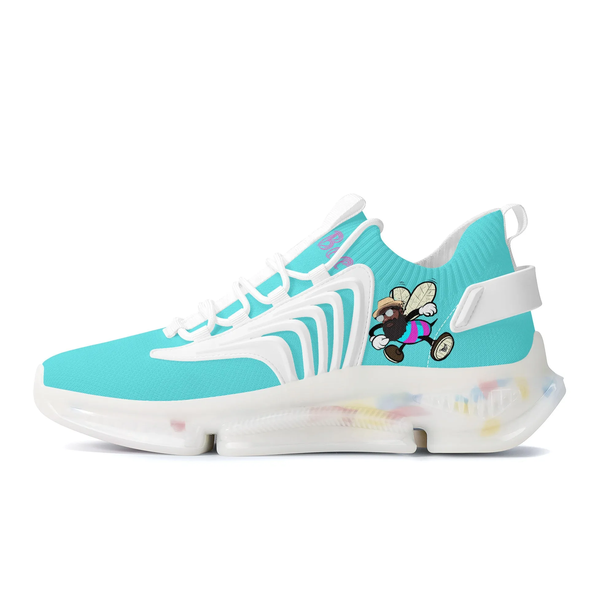 Be Who Bee! Air Max React Sneakers - White