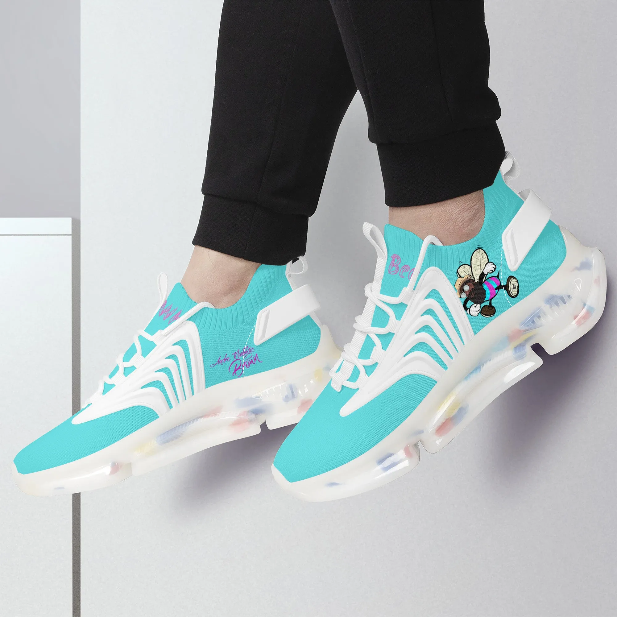 Be Who Bee! Air Max React Sneakers - White