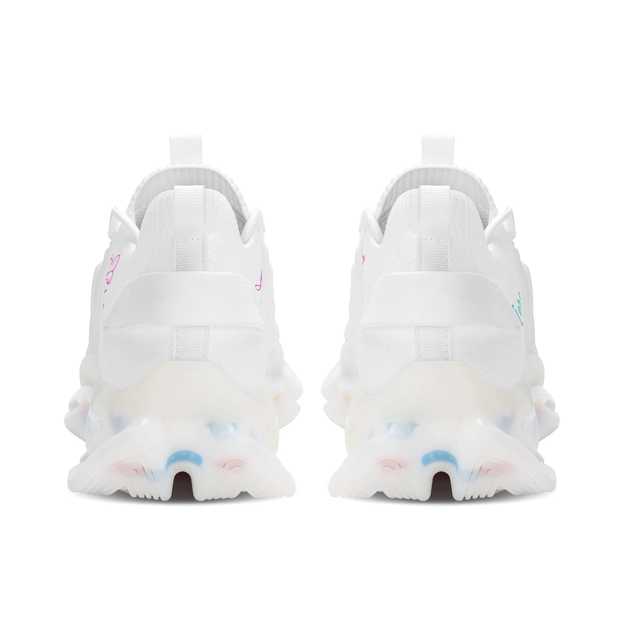 Be Who You Bee with God Air Max React Sneakers - White