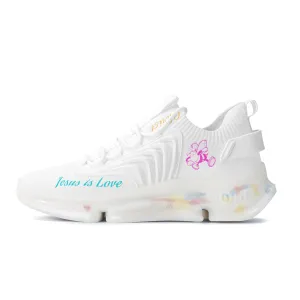 Be Who You Bee with God Air Max React Sneakers - White