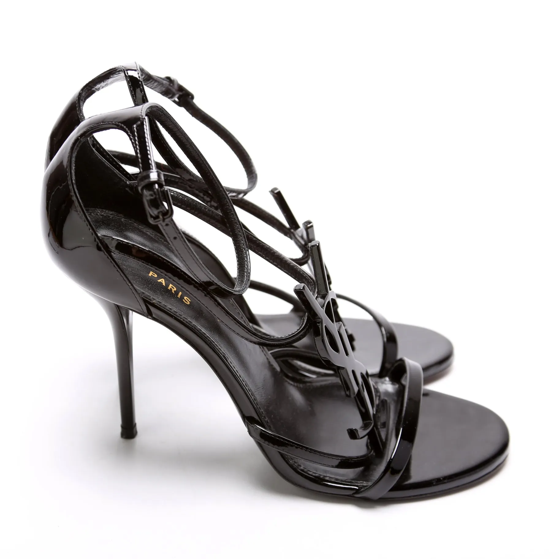Cassandra Monogram Sandals 110 Size 37.5