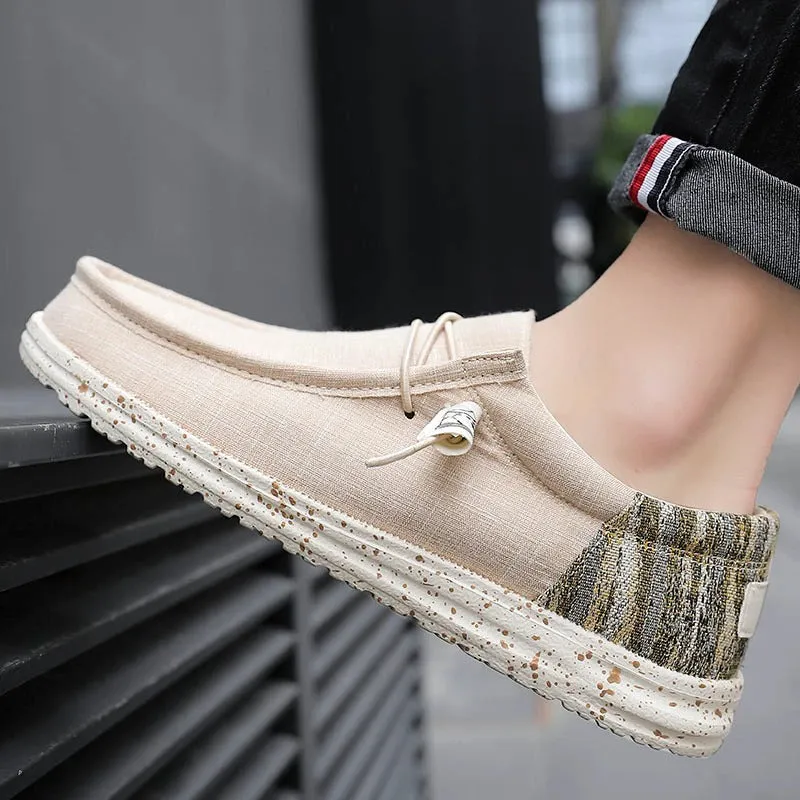 Casual Soft Canvas Lace Up Shoes