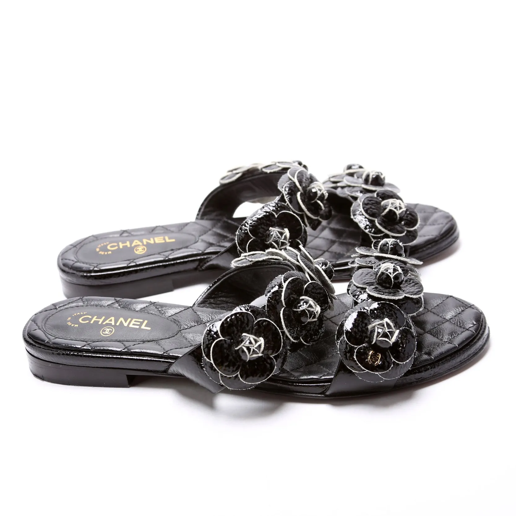 CC Flower Slide Sandals Size 37