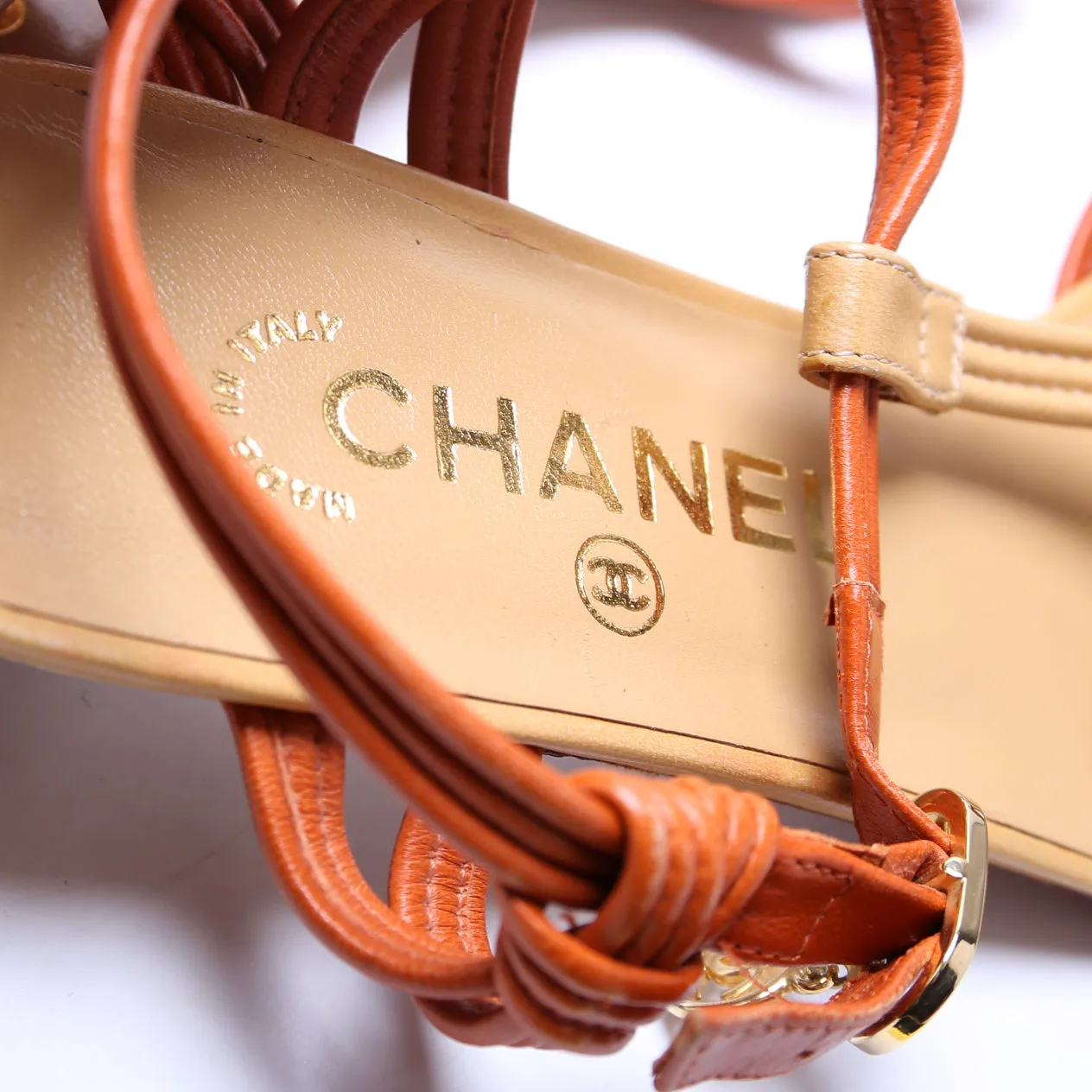 Charm Sandals Size 38