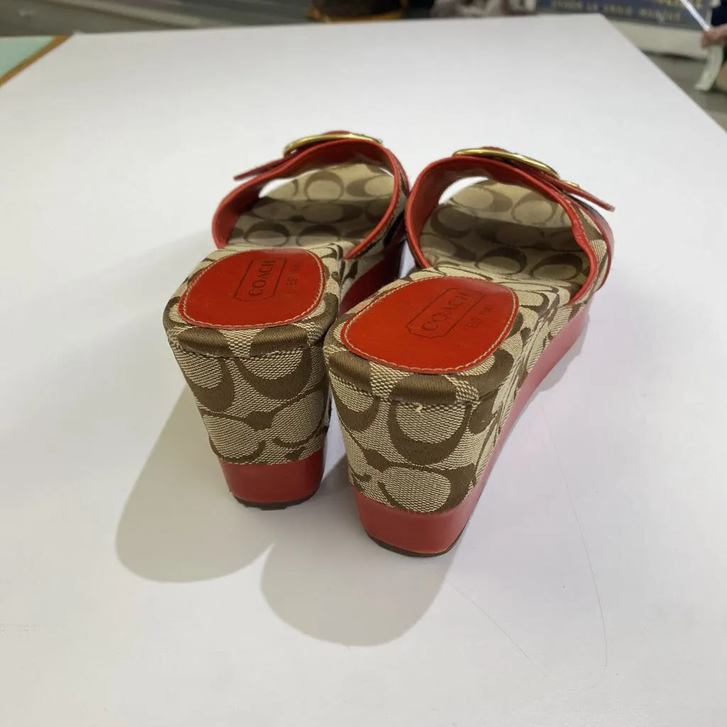 Coach vintage sandals 8
