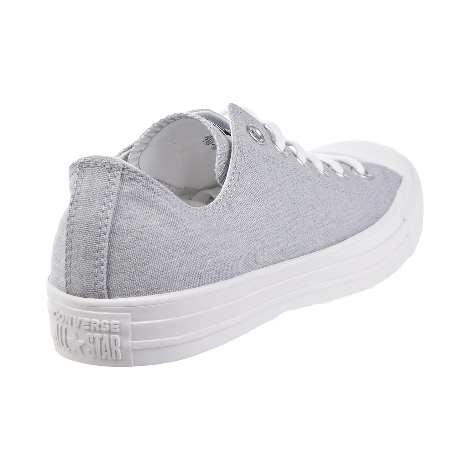 Converse Chuck Taylor All Star OX Little Kids Shoes Wolf Grey/White