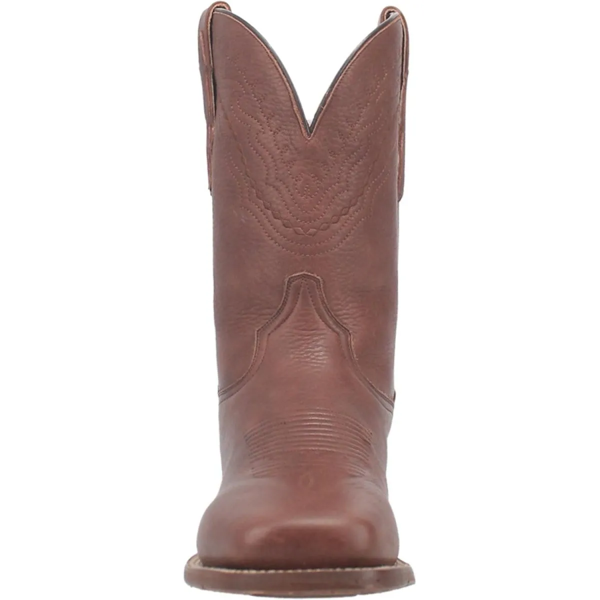 Dan Post Men's Milo Genuine Leather Square Toe Boots - Brown
