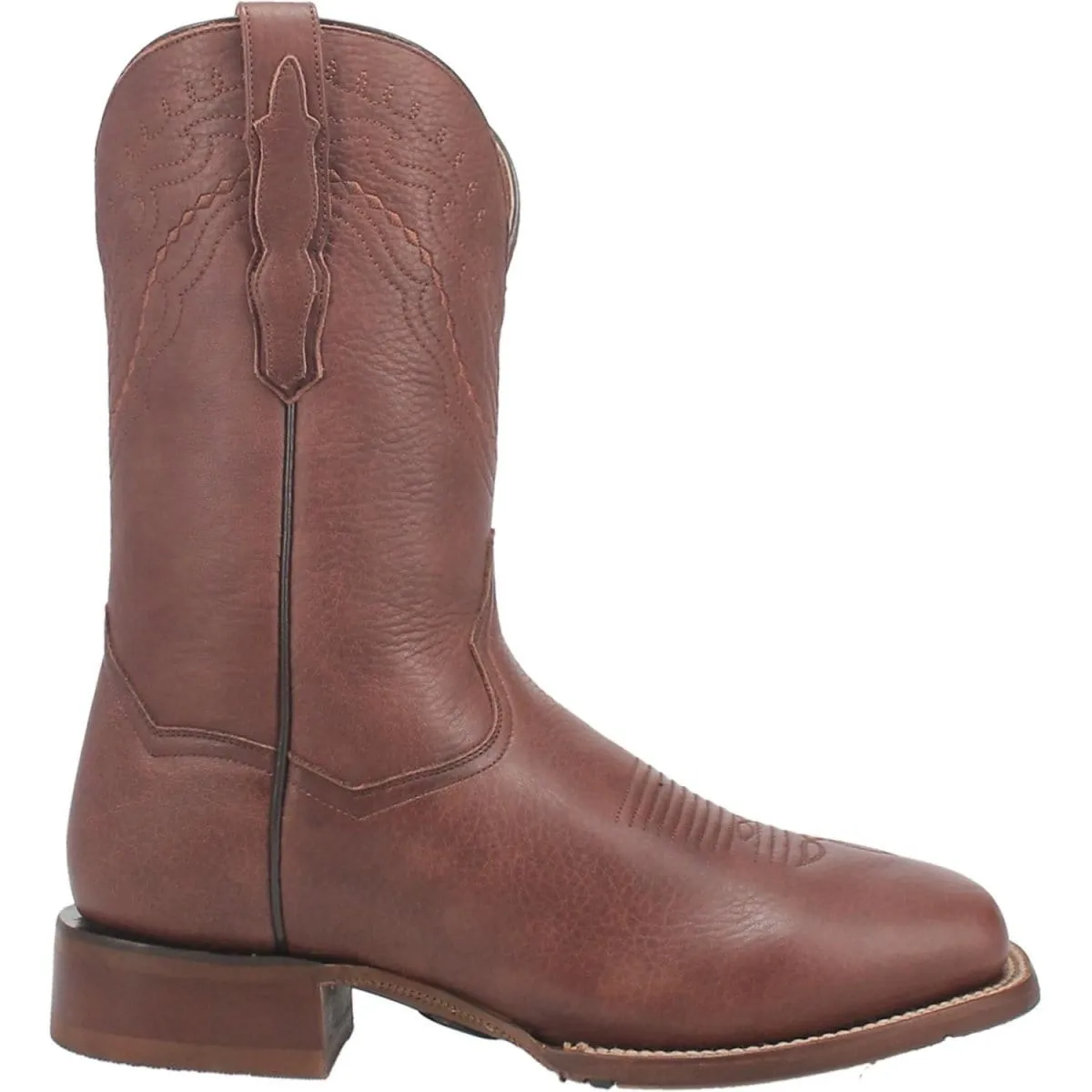 Dan Post Men's Milo Genuine Leather Square Toe Boots - Brown