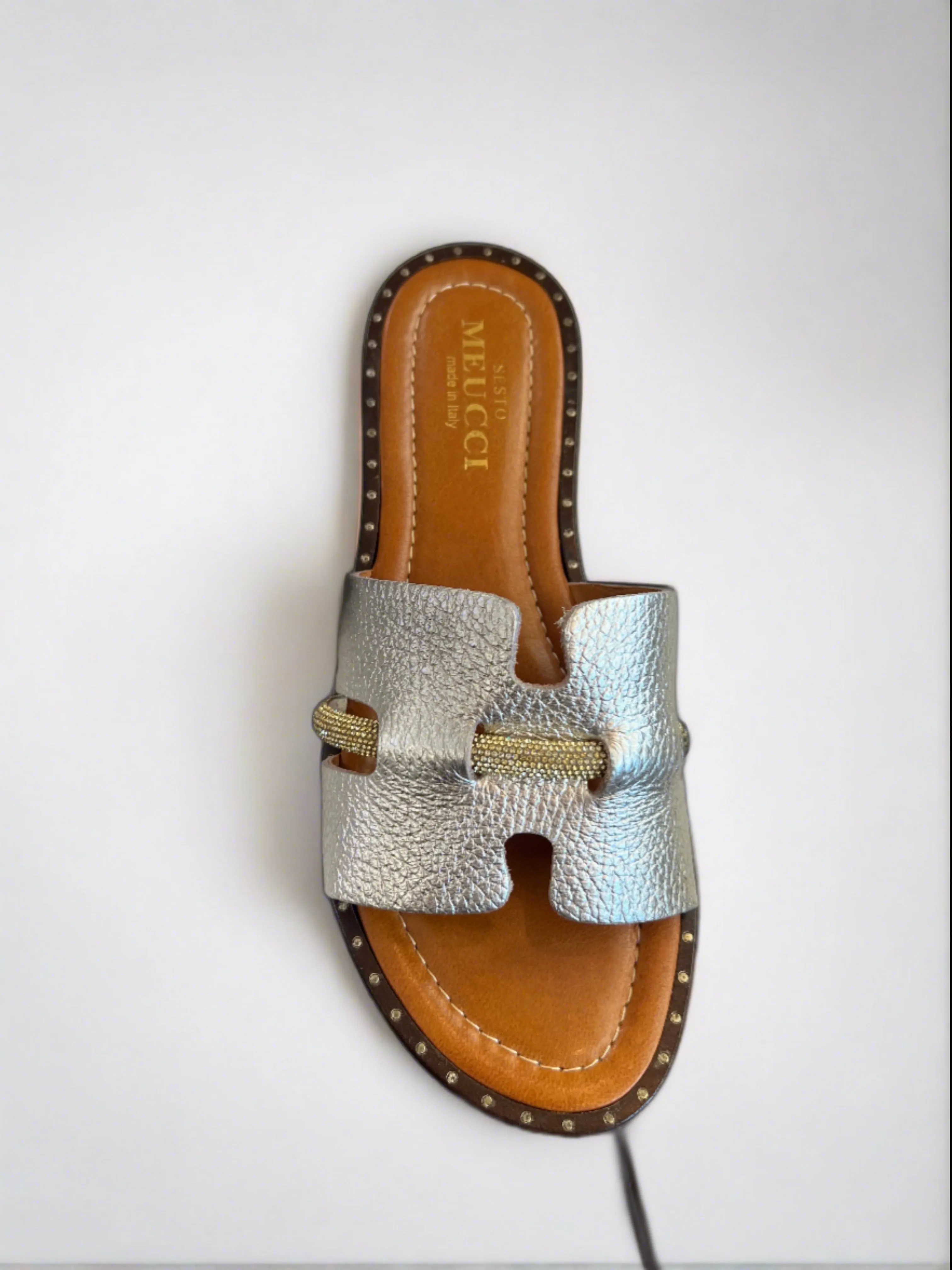 ELINOR HEELED SLIDE