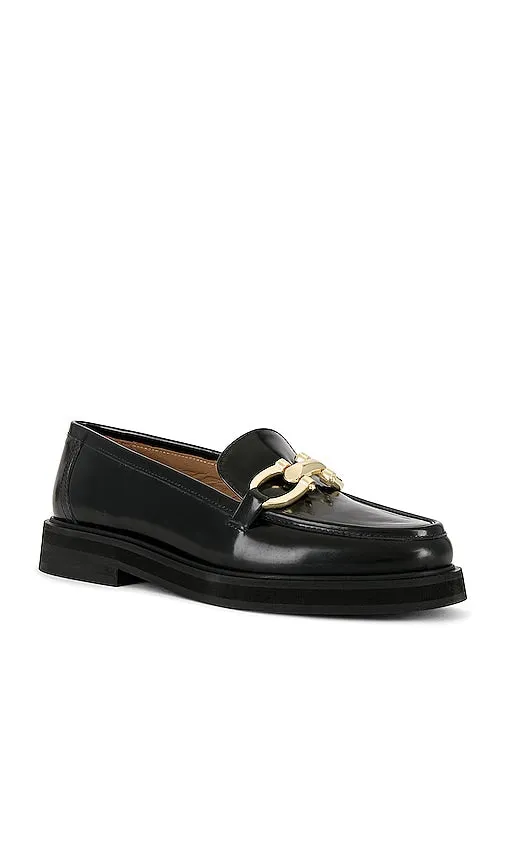 Flattered Samantha Loafer in Black
