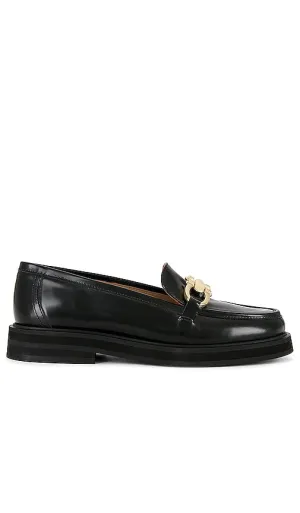 Flattered Samantha Loafer in Black