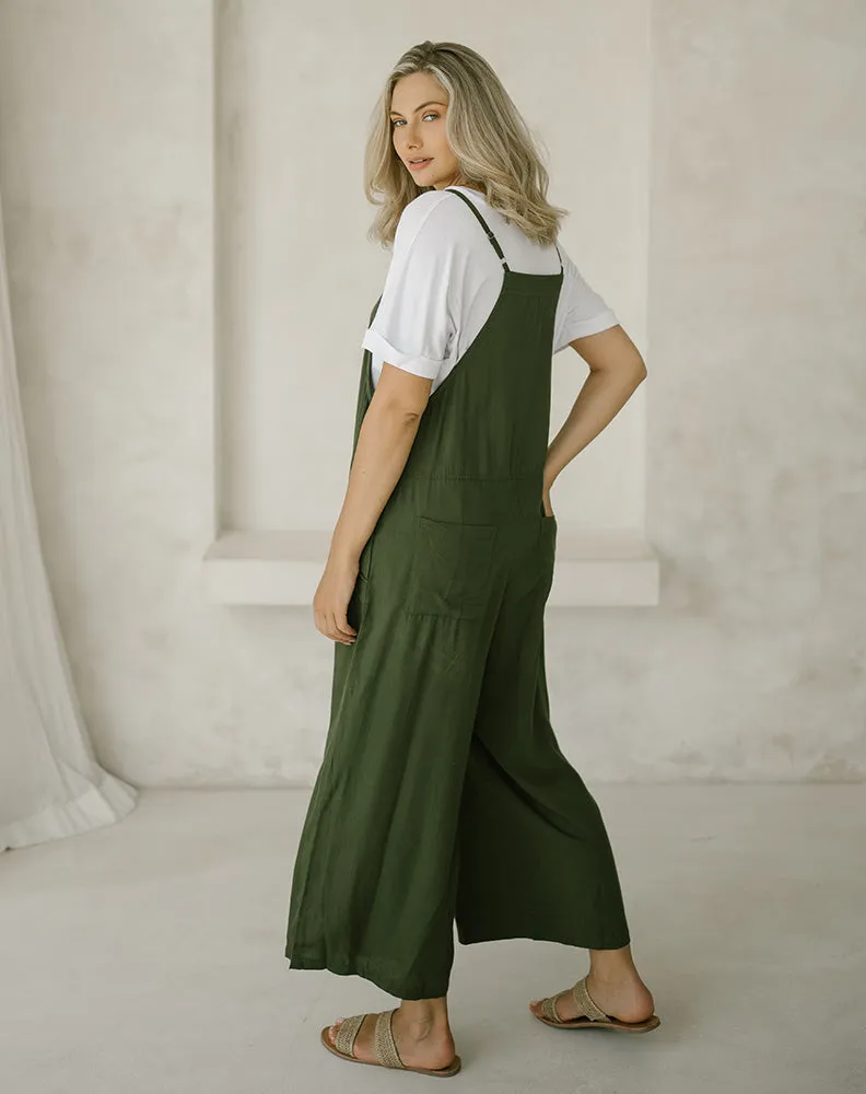 Freez Overall Olive