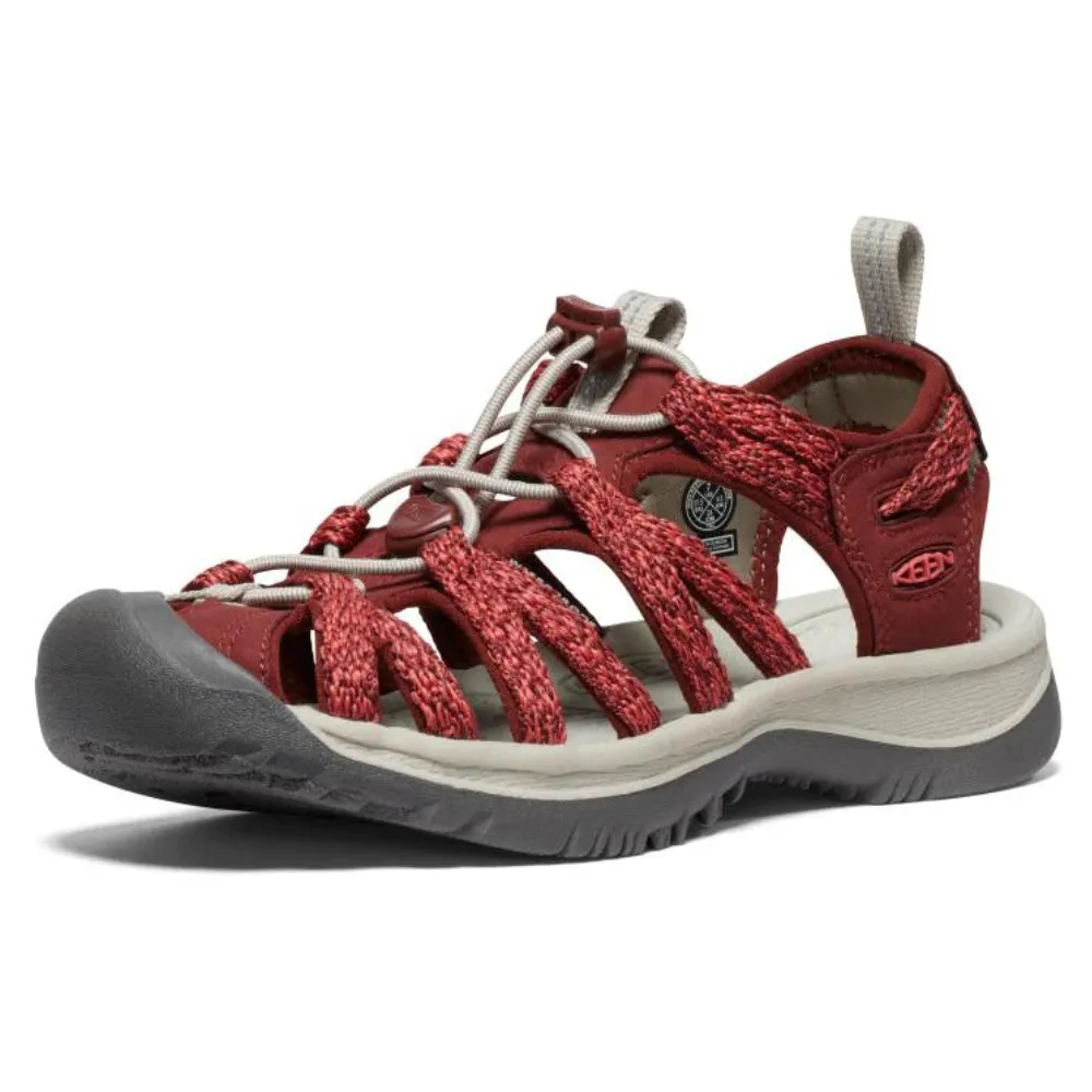 Keen Whisper Cayenne/Fired Brick Sandal (Women's)