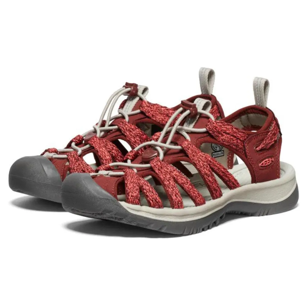 Keen Whisper Cayenne/Fired Brick Sandal (Women's)