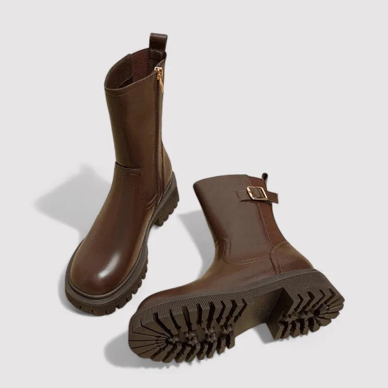 Lia Casual Vintage Boots