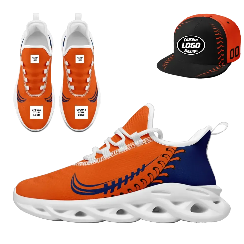 Luxury Gifts,Personalized Fashionable Combo Deal, Custom Trendy Baseball Hat and Sneakers,Fans Gift