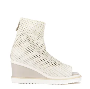Megan Leather Wedge Sandal
