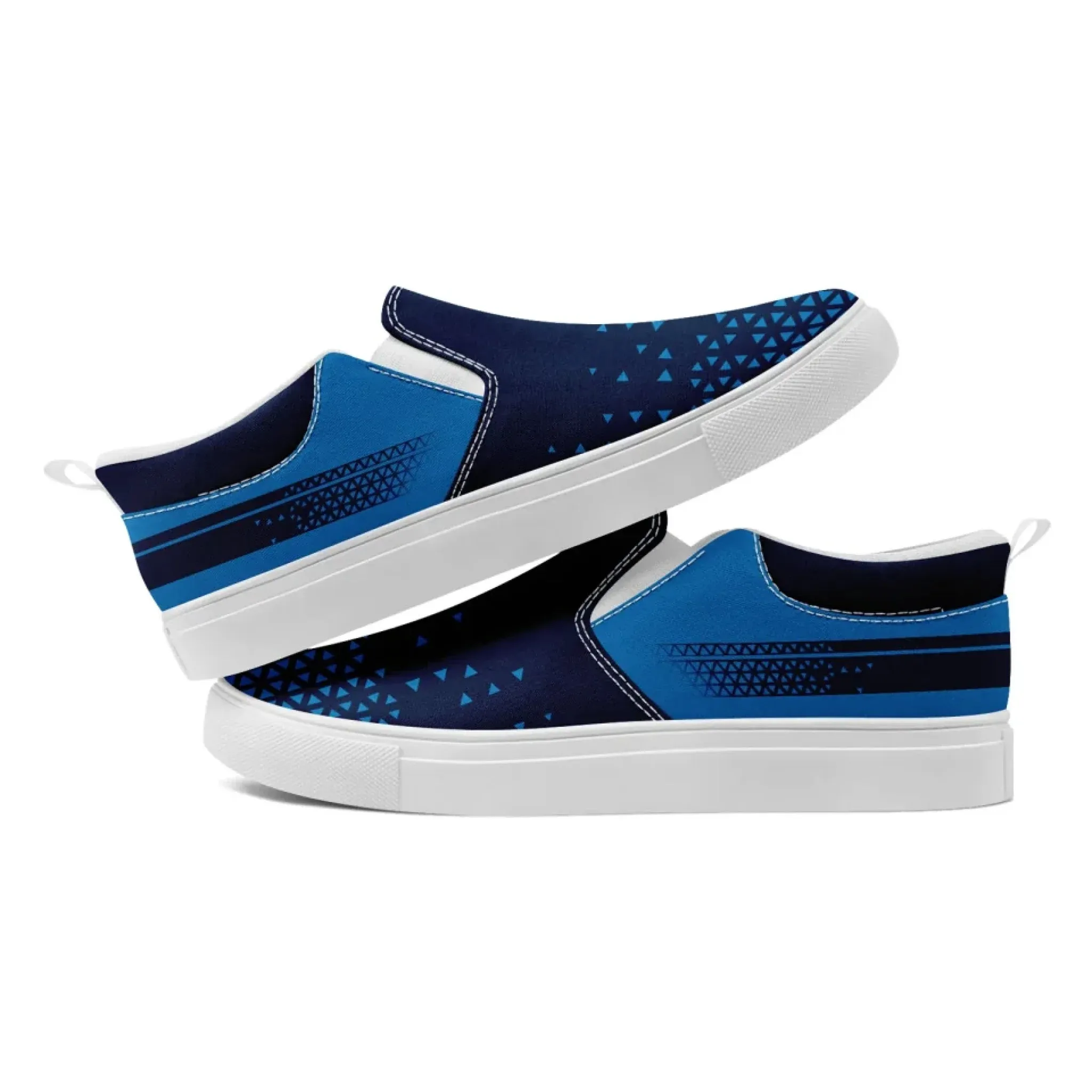 Personalized Event Fashion Sneakers, Custom Stylish and Comfortable Slip On Shoes, Company Gift