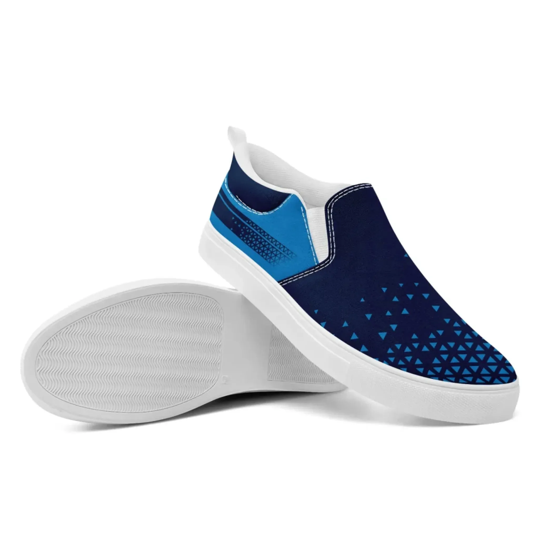 Personalized Event Fashion Sneakers, Custom Stylish and Comfortable Slip On Shoes, Company Gift