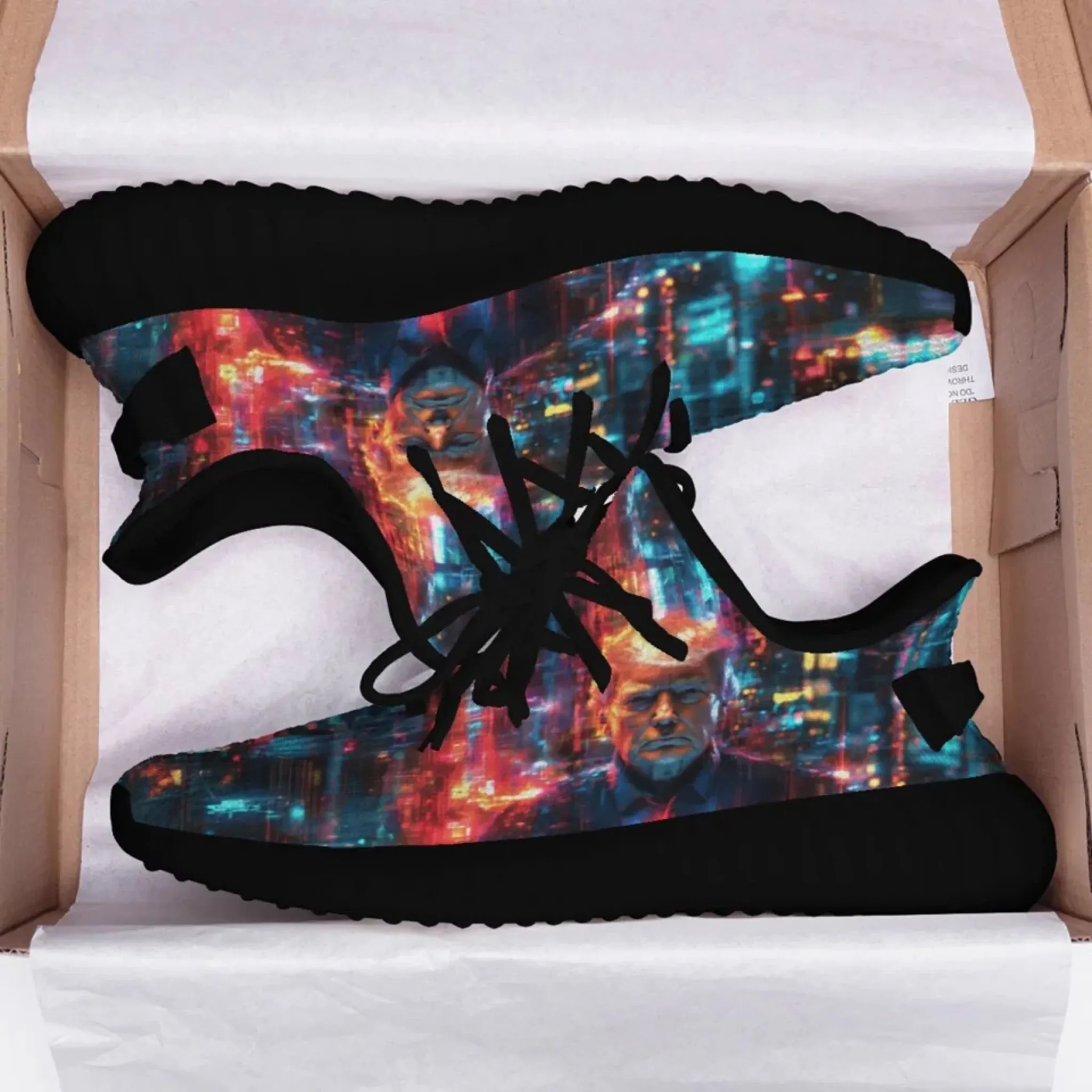 Personalized Trump Sneakers, Custom Breathable Yeeze Shoes, Pride Unisex Shoes