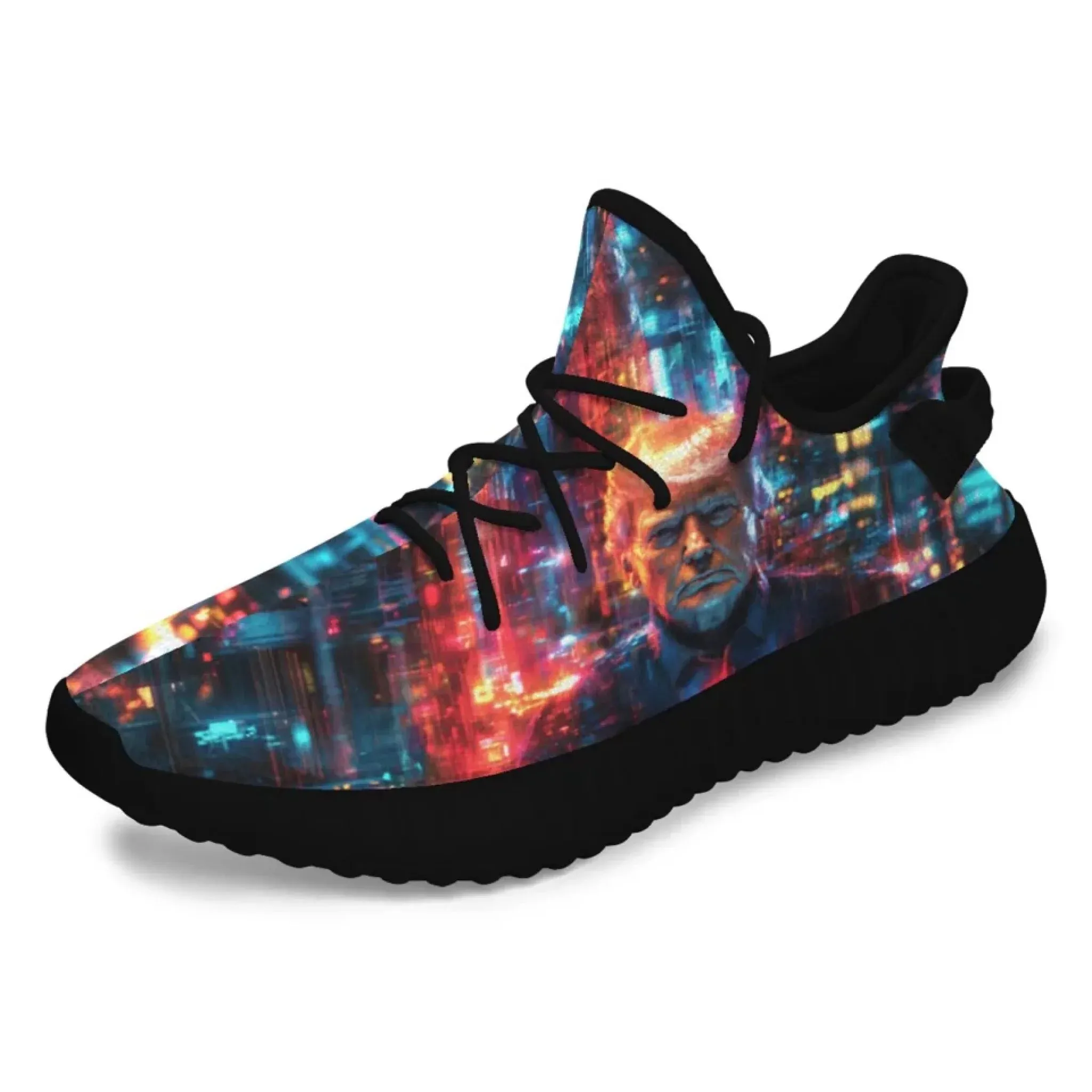 Personalized Trump Sneakers, Custom Breathable Yeeze Shoes, Pride Unisex Shoes