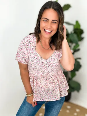 Pink Sweetheart Top