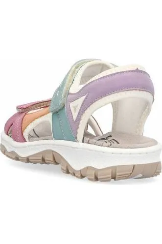 Rieker Women's Walking Sandals 68866-92 multi
