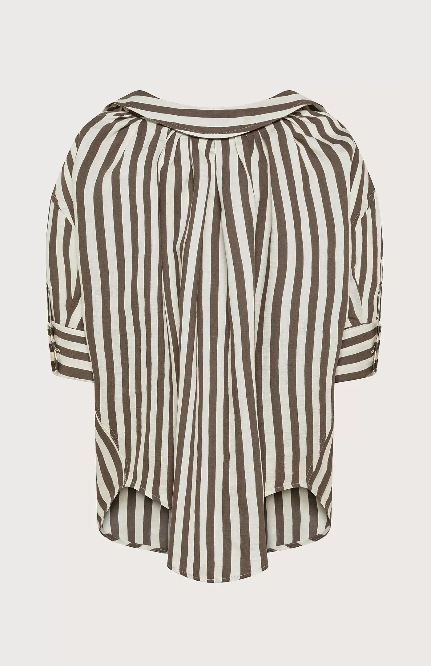 SEVENTY VENEZIA - CRINKLE STRIPE SHIRT