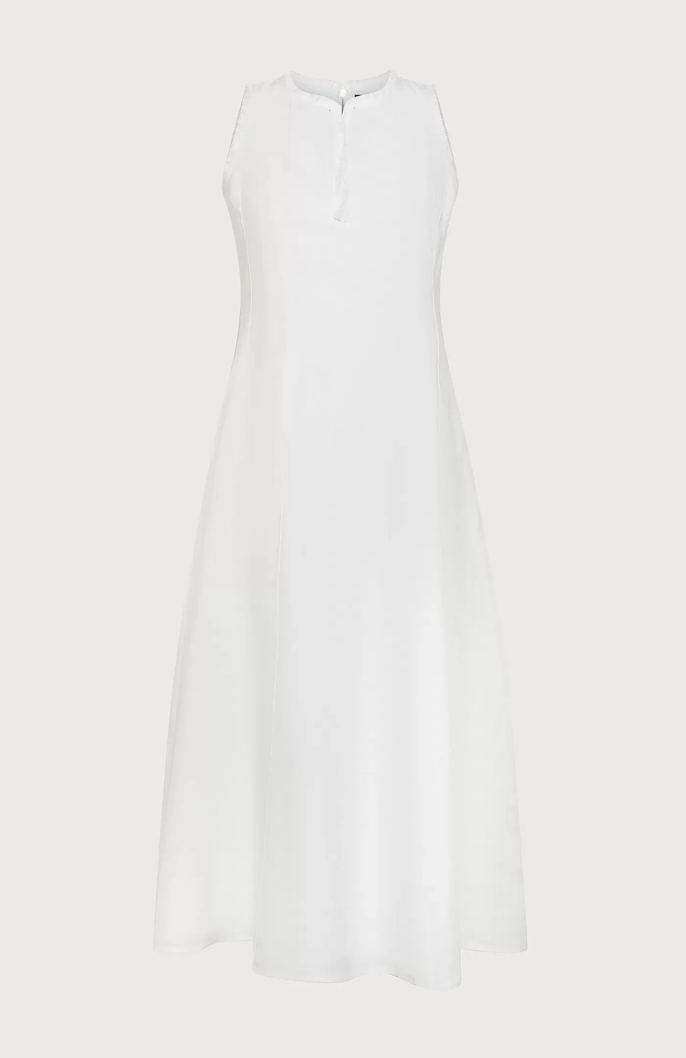 SEVENTY VENEZIA - SPECIAL WASH PURE LINEN DRESS