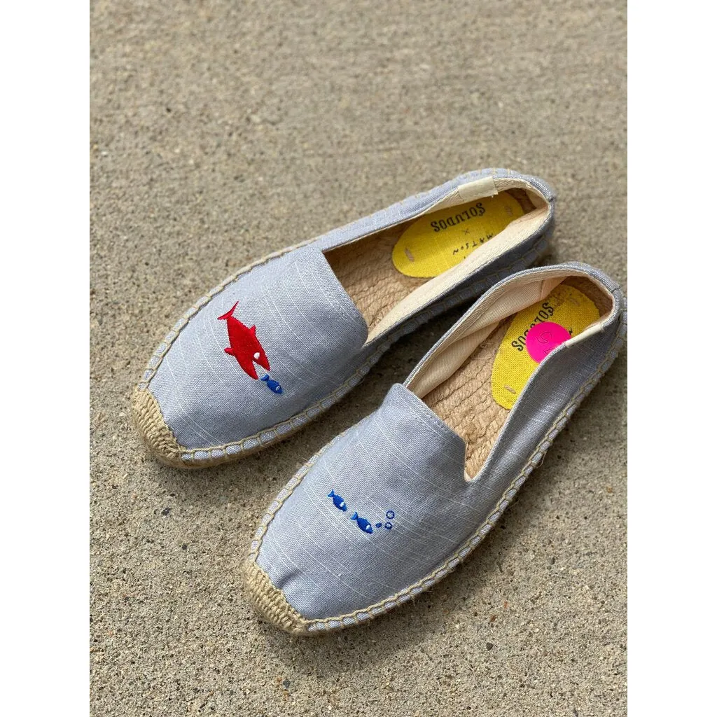 Soludos x Mary Matson Hungry Fish Platform Espadrilles - Size 7.5