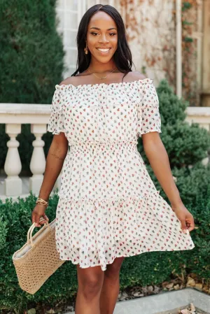 Thinking of You Floral Ruffle Dress