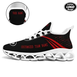 Unique Gift,Personalized Stylish Cloud Sneakers, Custom Breathable Event Shoes, Best Gift for Company Promotion
