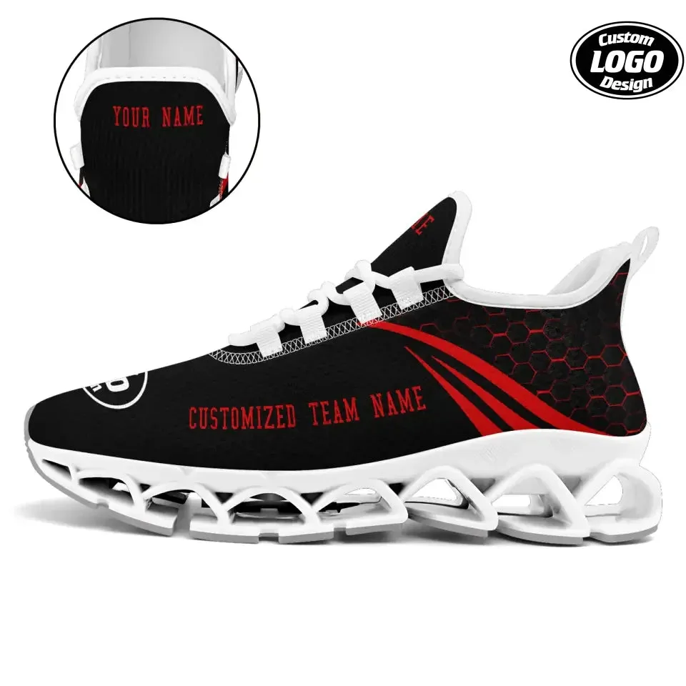 Unique Gift,Personalized Stylish Cloud Sneakers, Custom Breathable Event Shoes, Best Gift for Company Promotion