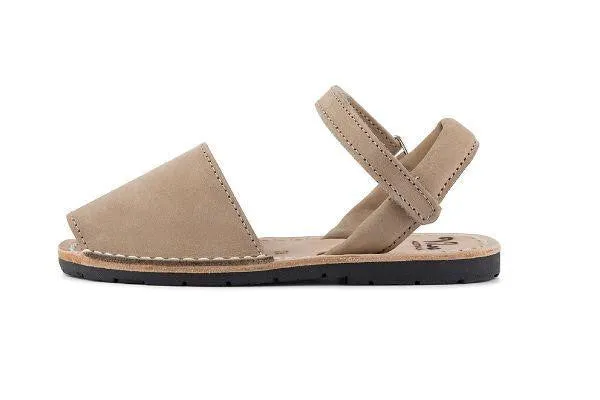 Vila Australia Beige Leather Sandal