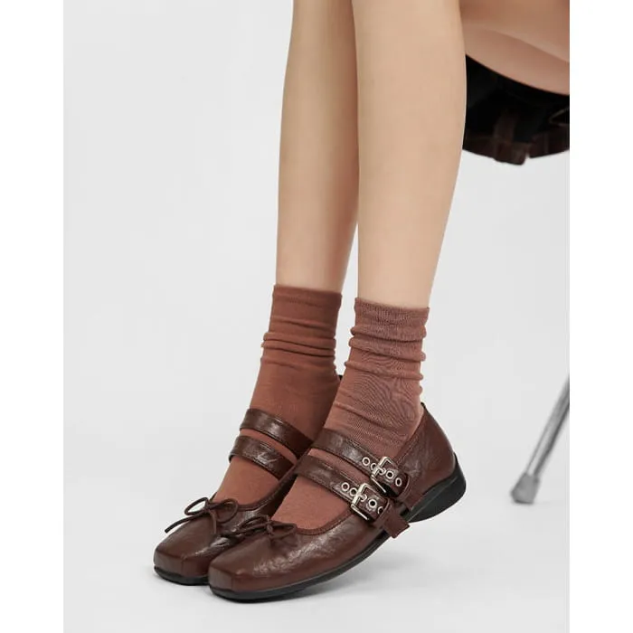 Vintage Sleaze Ballet Flats