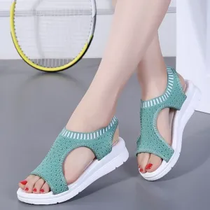 Women’s Breathable Sandals | Comfortable Wedge Heel Walking Shoes, Summer Platform Sandals in Plus Size