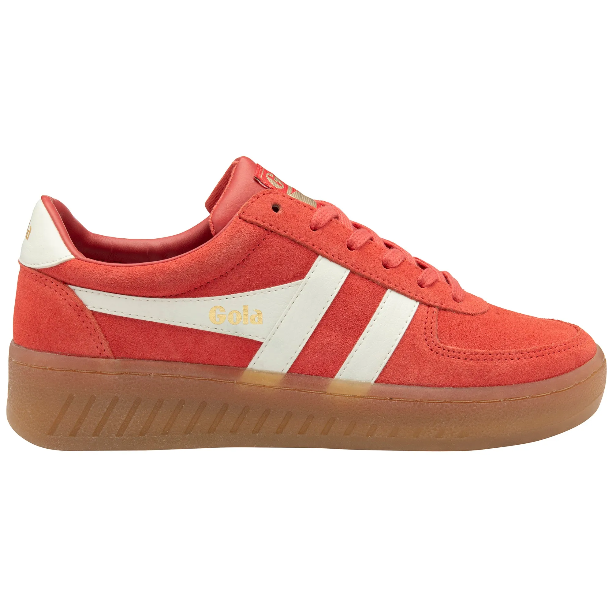 Women's Grandslam Suede Sneakers Coral