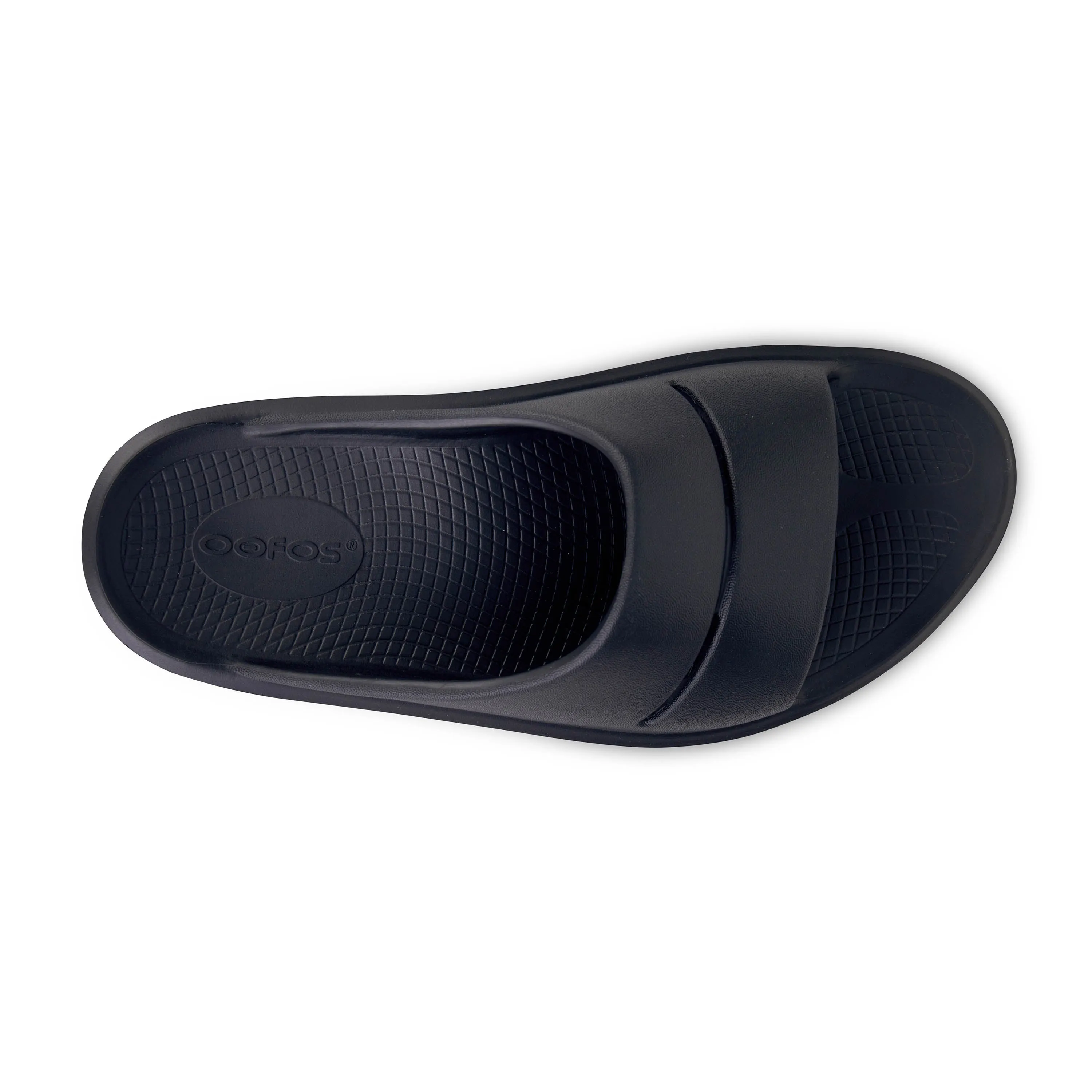 Women's OOmega OOah Slide Sandal in Black