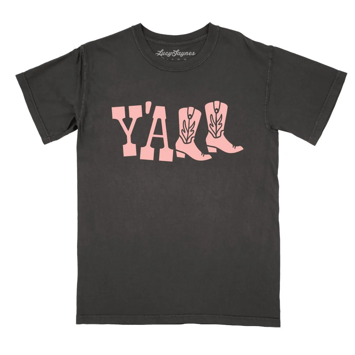 Y'all Boots Comfort Colors Tee