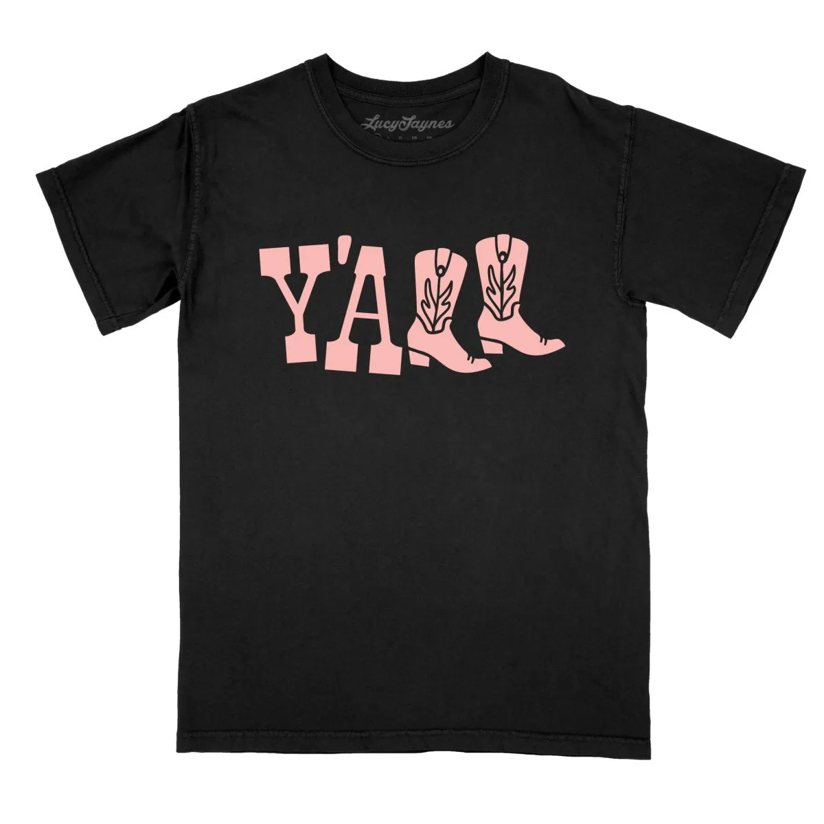 Y'all Boots Comfort Colors Tee