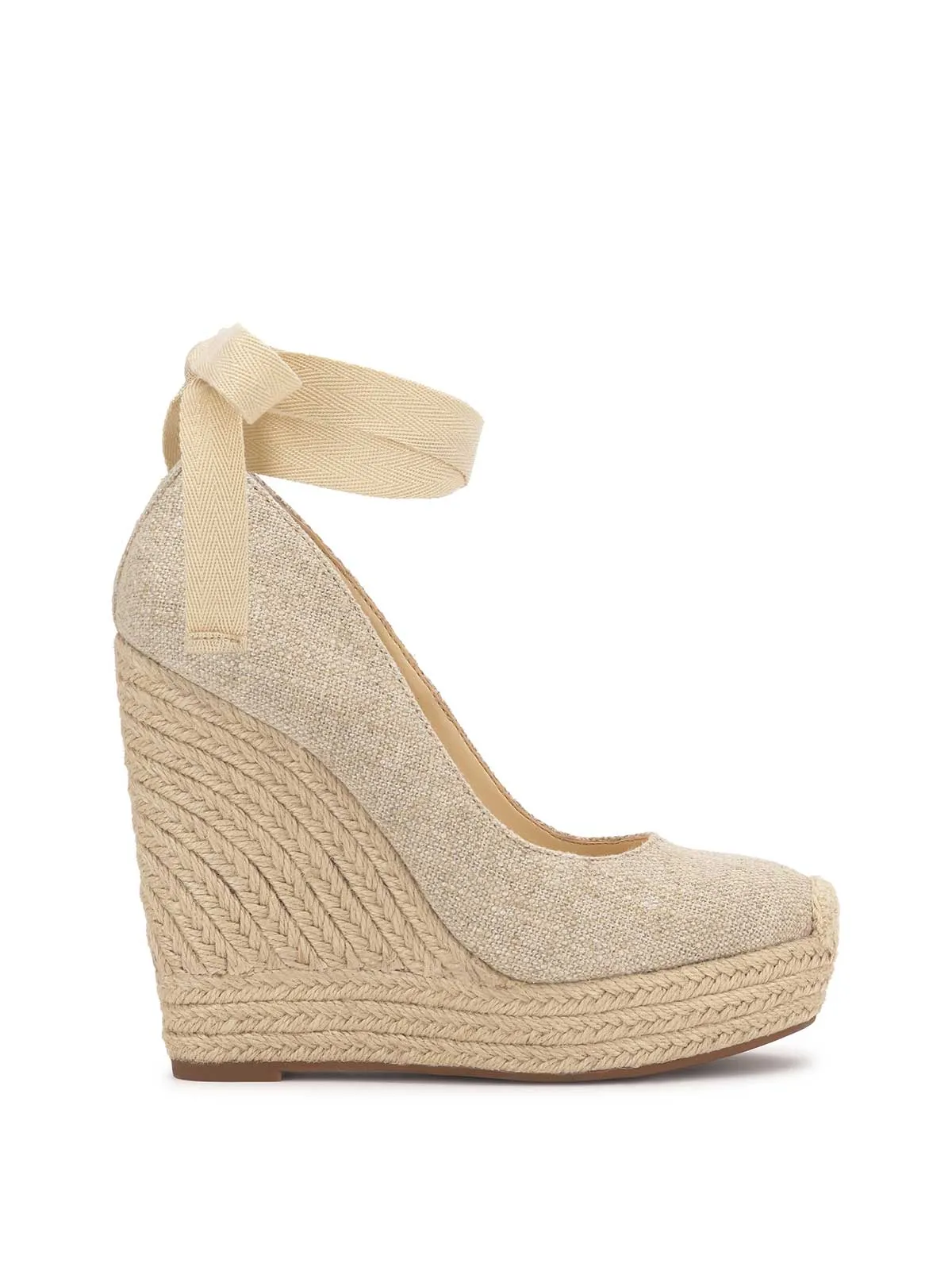 Zexie Platform Wedge in Natural