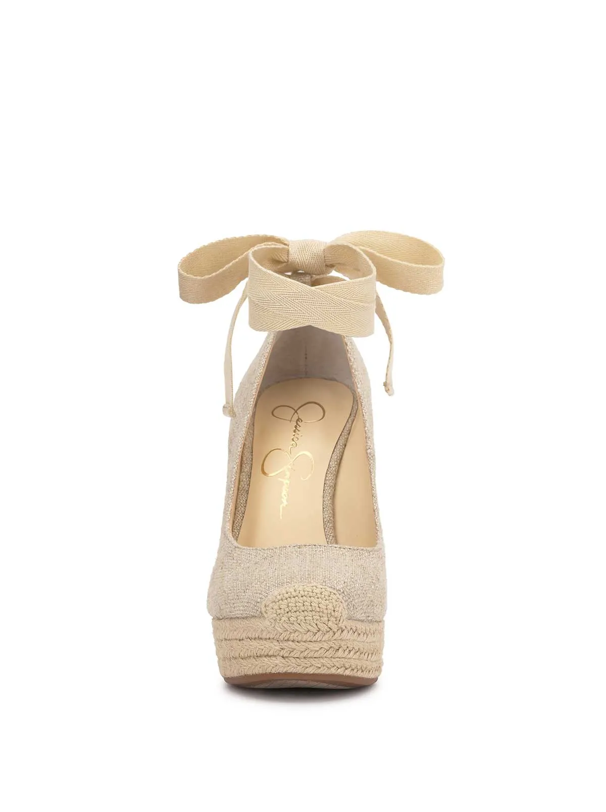 Zexie Platform Wedge in Natural